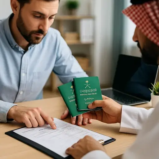 شاب سعودي يحجز موعد في مدرسة تعليم القيادة عبر تطبيق الجوال