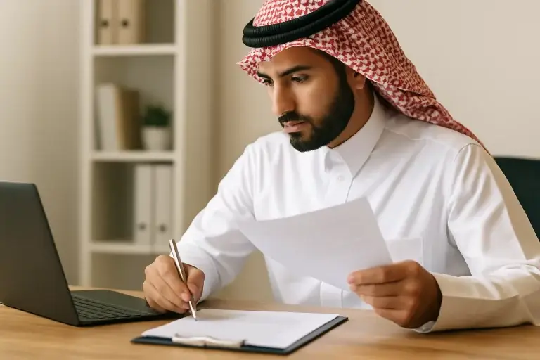 خدمات إلكترونية من القلم الذهبي للمنصات الحكومية السعودية